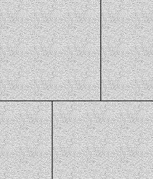 Тротуарная плитка Квадрат Гранит  600х600 - belyj_granit